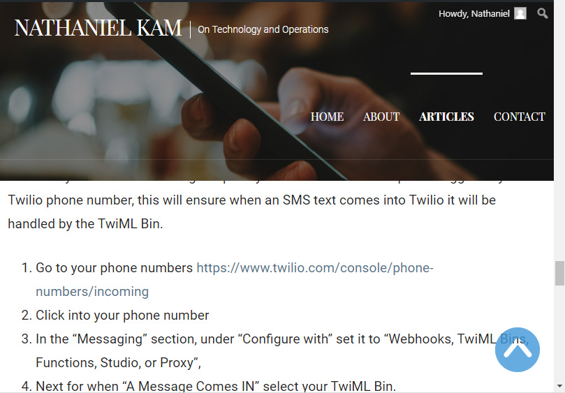 Nathaniel Kam - Sticky Menu Tablet Issue