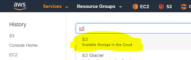 Amazon Glacier Restore - AWS Console S3